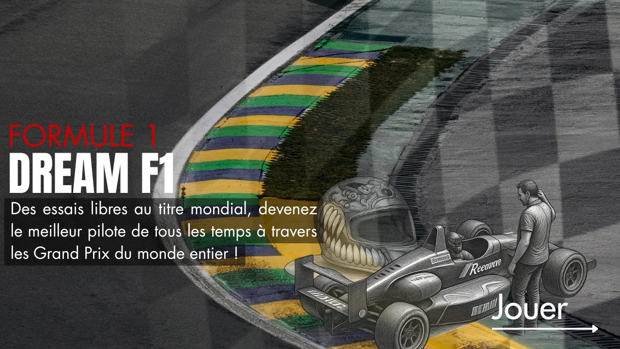 Dream F1 — des essais libres au titre mondial, devenez le meilleur pilote de tous les temps
